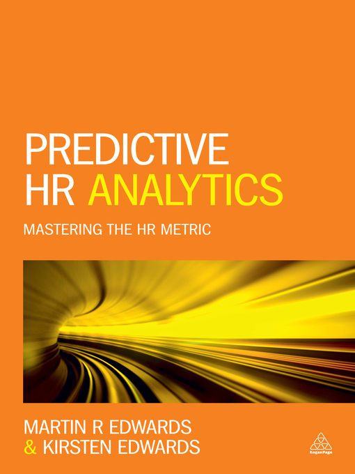 Title details for Predictive HR Analytics by Kirsten Edwards - Wait list